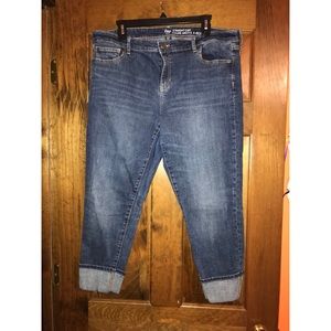 Gap size 16R jean capris